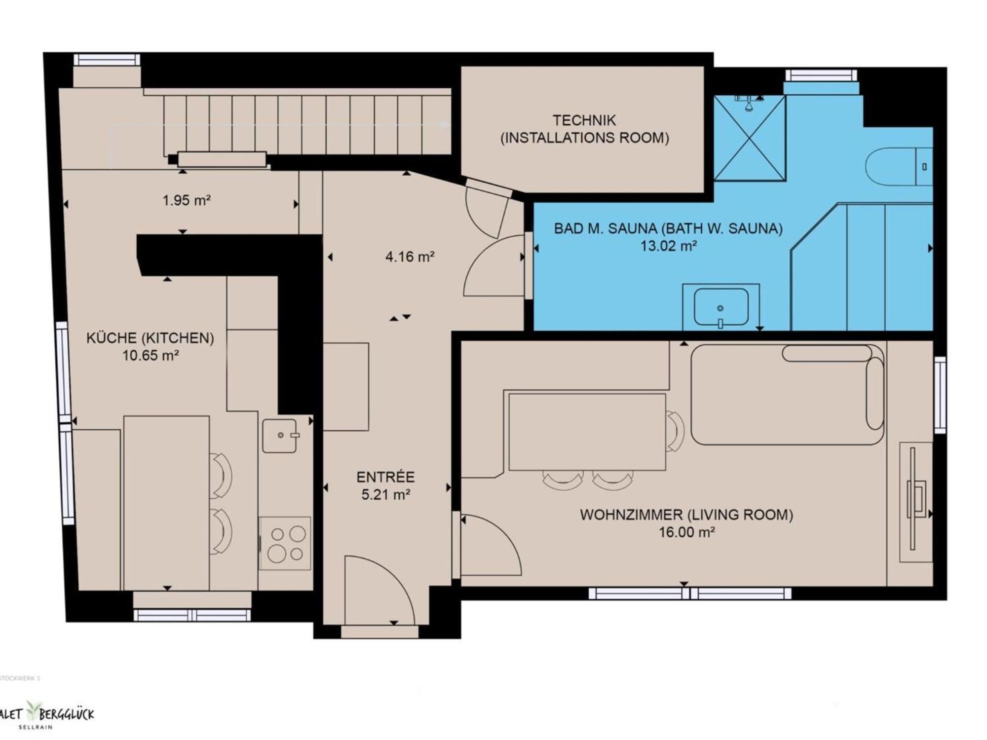 Chalet Bergglueck Sellrain Eksteriør bilde
